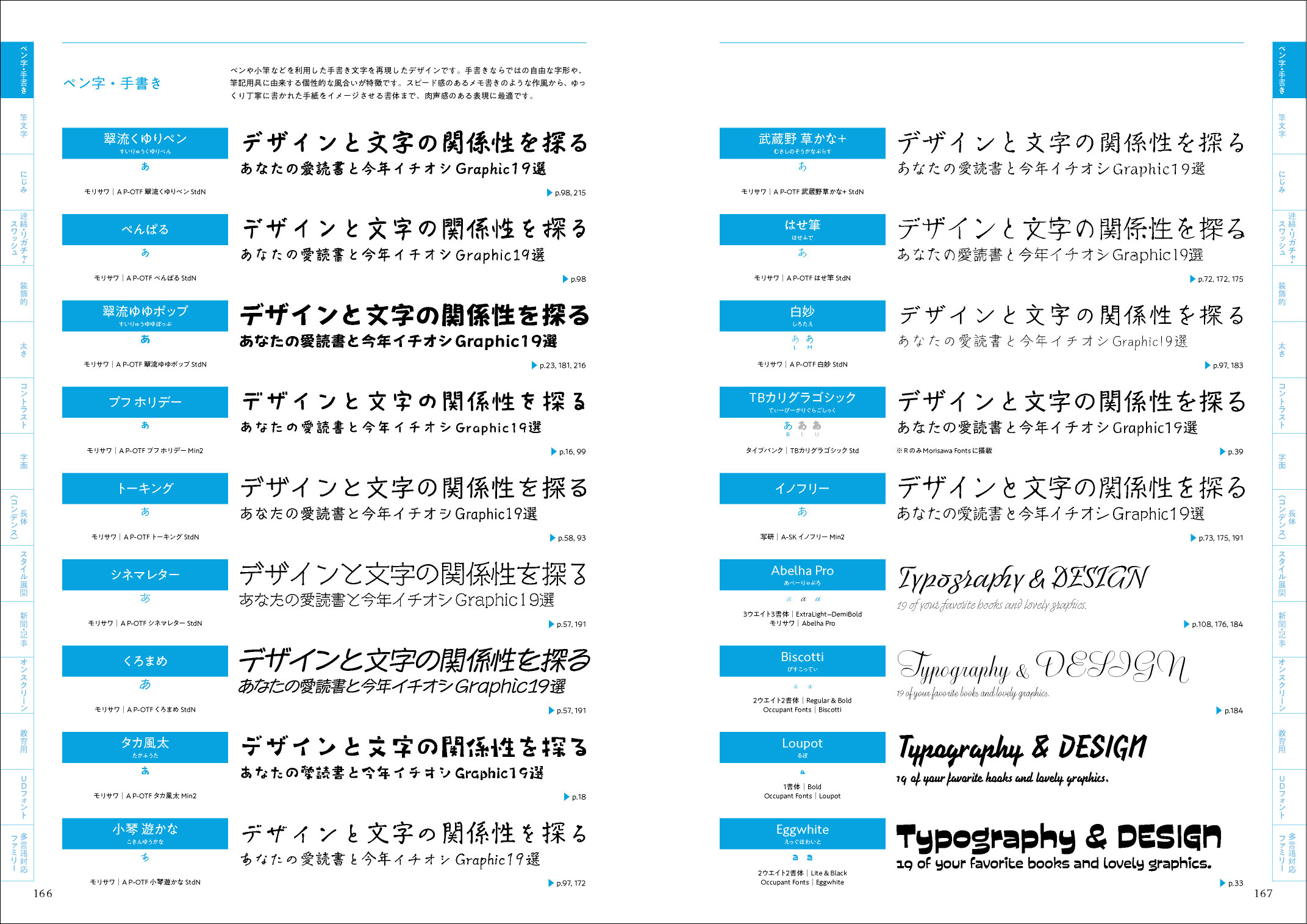 モリサワ Morisawa Fontsの2024年度新書体を掲載した書体見本帳が完成