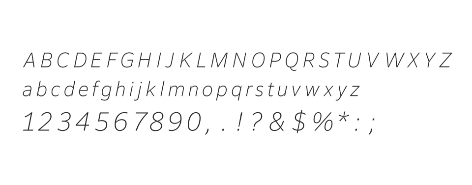 Clarimo UD PE ExtraLight Italic | Fonts Specimen | MORISAWA Fonts ...