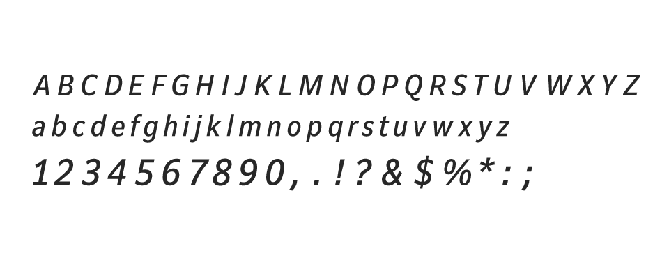 Clarimo UD PE Narrow Medium Italic | 書体見本 | モリサワのフォント | 株式会社モリサワ